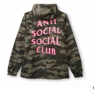 Anti Social Social Club Camo Jacket